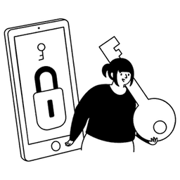 Private by default icon